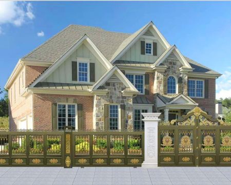 馬鞍山鋁藝大門 馬鞍山鋁藝大門