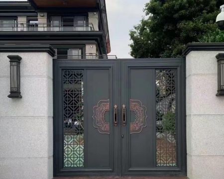 中式別墅大門 中式別墅大門