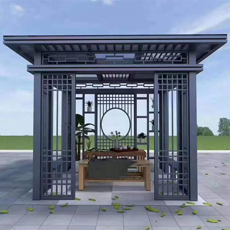 中式鋁藝涼亭