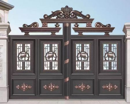 自建房庭院大門 自建房庭院大門